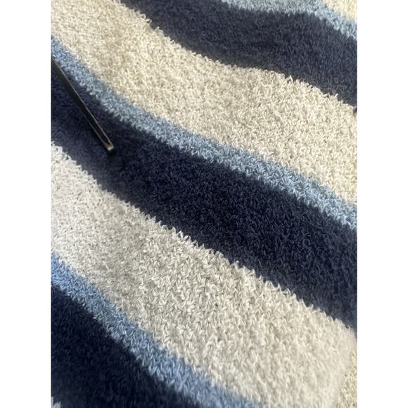 *Damaged* Veronica Beard Herbie Slit Neck Striped V-Neck Sweater Medium Flawed* - Picture 15 of 16